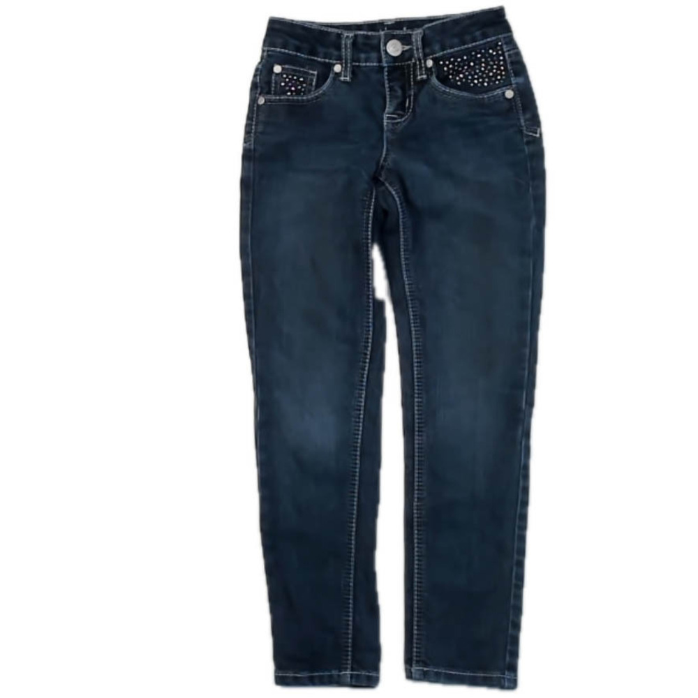 Justice Girls Blue Jeans size: 7 Years - Picture 1 of 1